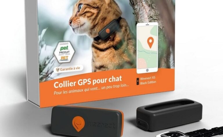 Collier GPS chat Weenect XS